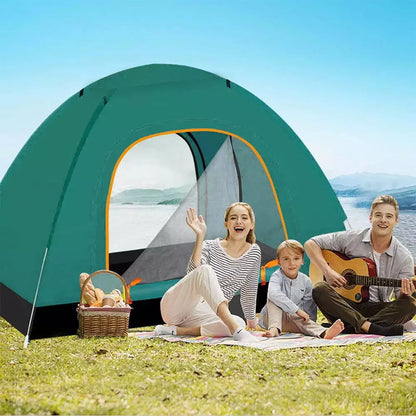 Automatic Camping Tent Pop Up Outdoor Hiking Waterproof Sun Proof Portable Backpacking Folding Tents Travelling Tools 2-3 Person