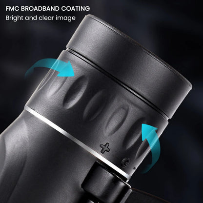 Portable Binoculars Long Range HD Powerful Binoculars Professional Binoculars Camping Hunting BirdWatching Equipment