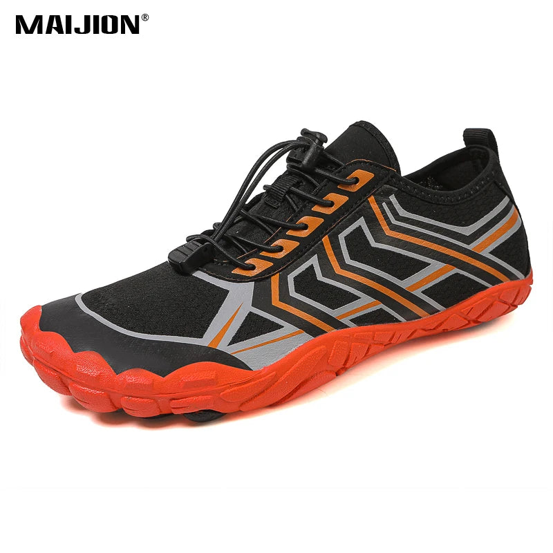 Quick-drying Aqua Shoes for Men Women Barefoot Anti-slip Beach Swimming Fitness Wading Upstream Rafting Outdoor Water Sneakers