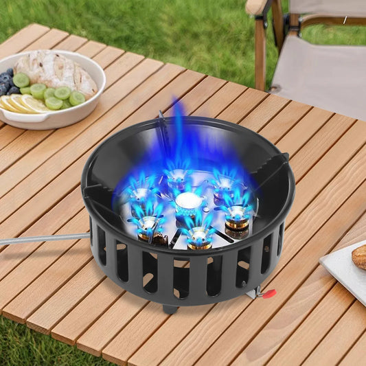 Portable Stove with 3 Adapters Gas Stove