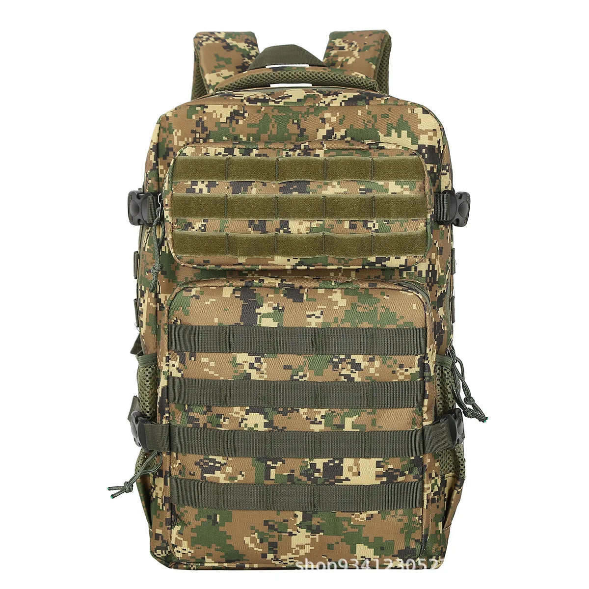 Large Capacity Tactical Backpack Outdoor Sports Hiking Camping Camouflage Bag Multi-Functional Air Cushion Strap Unisex