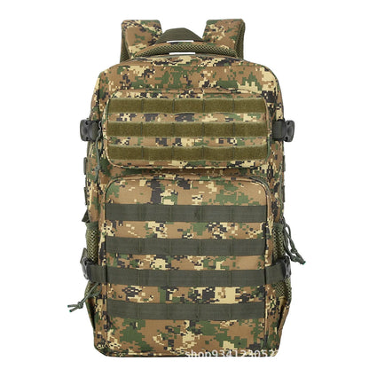 Large Capacity Tactical Backpack Outdoor Sports Hiking Camping Camouflage Bag Multi-Functional Air Cushion Strap Unisex