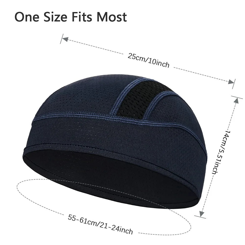 Quick-drying Mesh Running Cap Breathable Thin Simple Sport Beanies Hat Outdoor Cycling Hiking Baseball Fisherman Soft Headwear