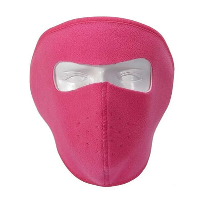 Mens Women Balaclava Warmer Fleece Sports Ski Winter Windproof Full Face Mask Outdoor Warmth Thickened Neck Ear Protection