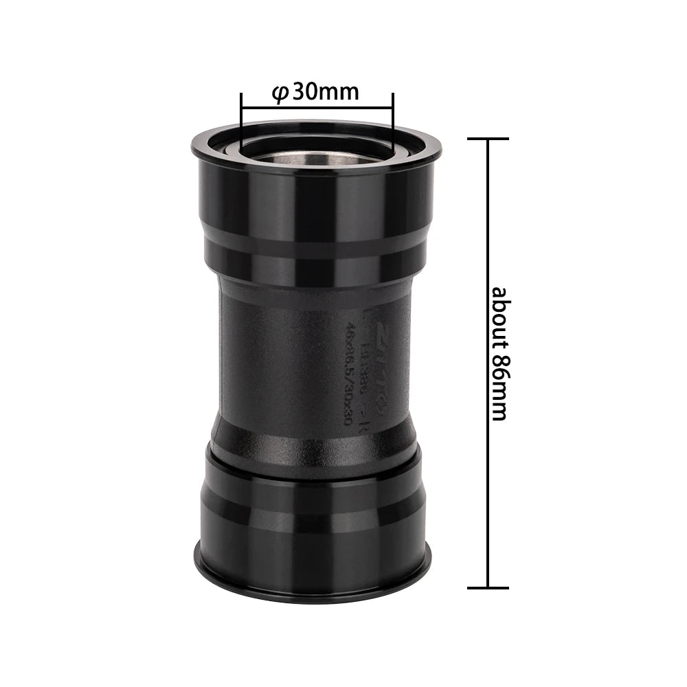 ZTTO BB386 EVO 30 Press Fit Bottom Bracket Axle For MTB Road Bike F5A Rotor 3D BB K Force 30mm Spindle Crankset Chainset