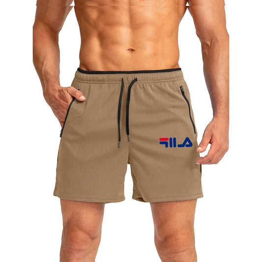 New men's quick-drying beach shorts fitness shorts summer swimwear leisure sports men's swimming board tide beach