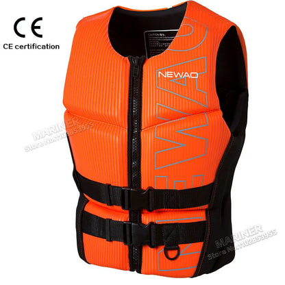 Impact Vest Wakesurf Comp Vest CE Approved Neoprene Life Jacket Wake Surfing But Great for All Other Watersports Activities