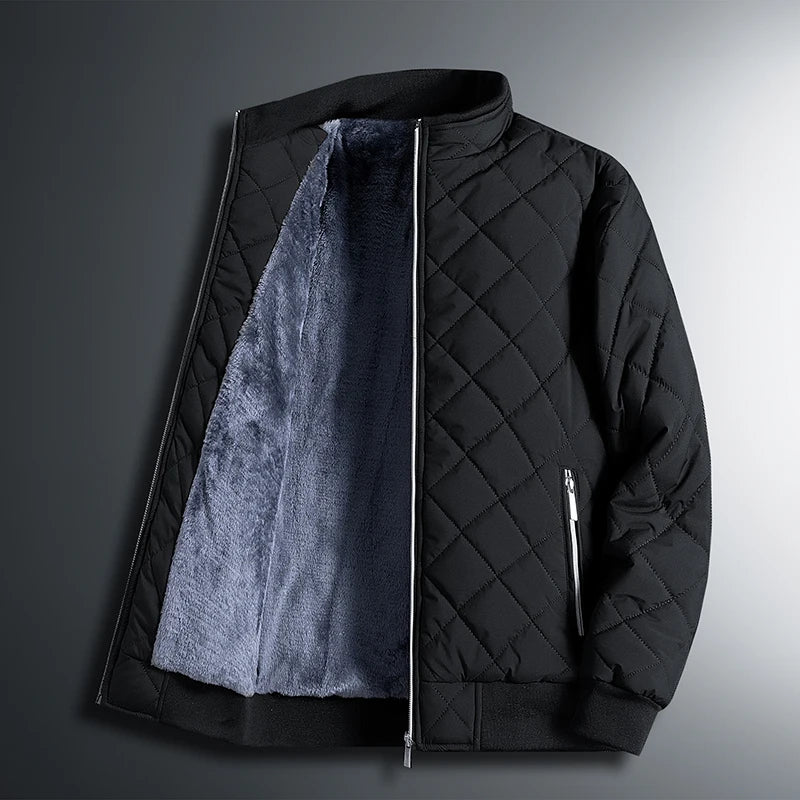 Autumn Winter Outdoor Mountaineering Camping Windproof Warm Jacket Outdoor High Quality Sports Leisure Plus Velvet Thick Jacket