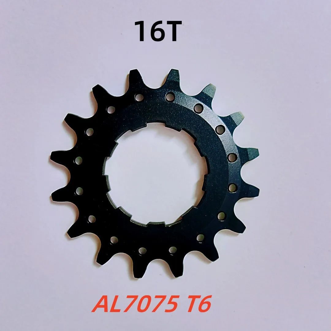 13T/14T/15T/16T AL7075 Mountain Bike Cassette Bicycle Freewheel Conversion Kit Flywheel Sprocket Single Speed Cassette Cog