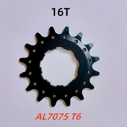 13T/14T/15T/16T AL7075 Mountain Bike Cassette Bicycle Freewheel Conversion Kit Flywheel Sprocket Single Speed Cassette Cog