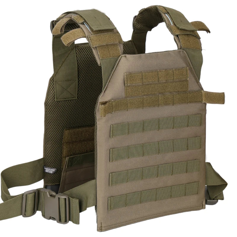Tactical Molle Vest Breathable Combat Training Vest Outdoor Hunting Air Soft Vests Sports Equipment Weight Bearing Vests