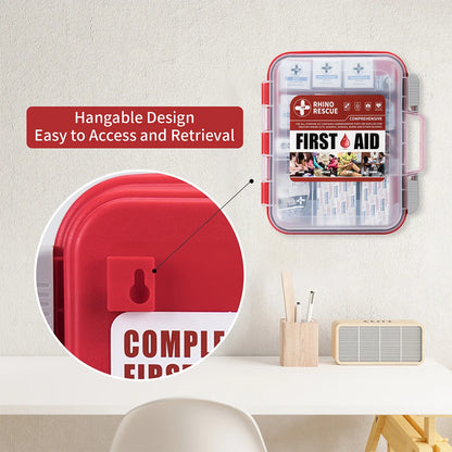 350 Pieces OSHA First Aid Kit,