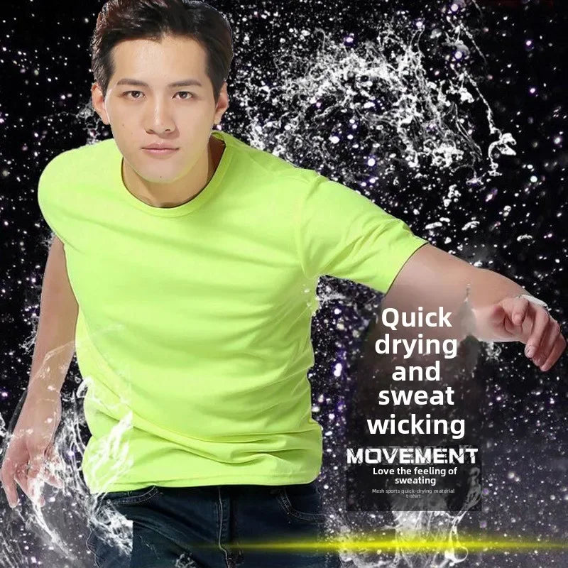 Quick-drying Compression T-shirt for Men - Lightweight and Breathable Sports Shirt for Outdoor Gym Singlet Men Wrestling Singlet