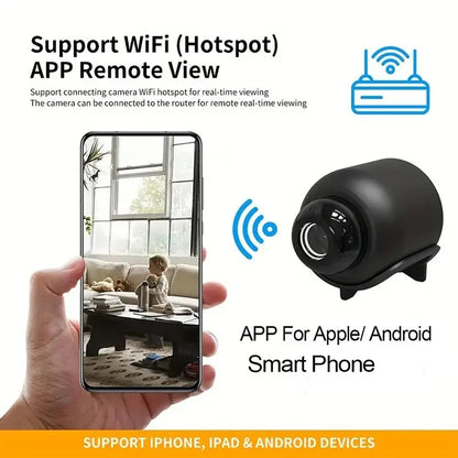 1080P New X5 Mini Camera Night Vision Lightweight Portable Premium Cams Motion Detection Wireless Surveillance Camera