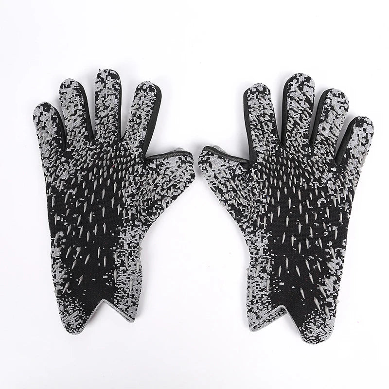 Breathable Soccer Goalkeeper Gloves for Kids Youth Strong Grip Full Finger Protective Football Soccer Football Goalkeeper Gloves