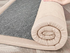Solid Living Room Carpet Cream Style Non Slip Rugs for Bedroom Decoration Classic Minimalism Tatami Floor Yoga Mat