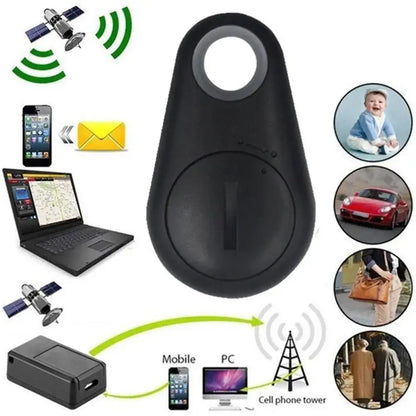 1-5pcs Smart Bluetooth Tracker Key Locator Pet Anti Lost Sensor Device With Bluetooth For Kid dog Pets Wallets Luggage Suitcases