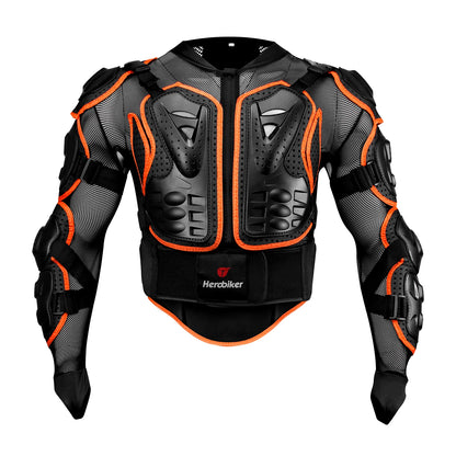 HEROBIKER Motorcycle Jacket Men's Motorcycle Armor Fall Armor Motocross Riding Jacket Racer Body Protection S-5XL