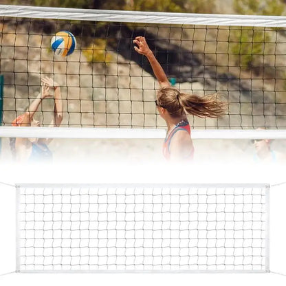 Outdoor Volleyball Net Folding Replacement Mesh For Badminton Lightweight Outdoor Sports Accessory Replacement Net For School