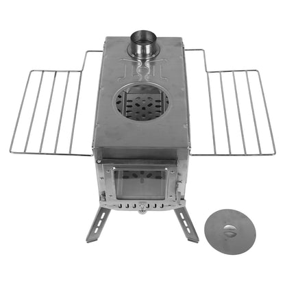 Stainless Steel Smokeless Fireplace