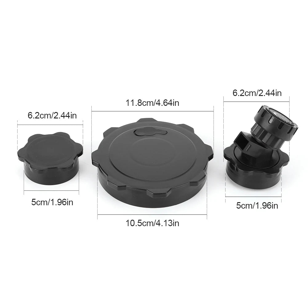 Camping Water Bucket Cover with Spigot Water Storage Container Lid Leak-Proof Water Tank Lid for Outdoor Picnic