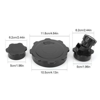 Camping Water Bucket Cover with Spigot Water Storage Container Lid Leak-Proof Water Tank Lid for Outdoor Picnic