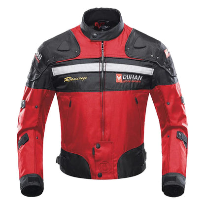 DUHAN Motorcycle Jackets Men Riding Motocross Enduro Racing Jacket Moto Jacket Windproof Coldproof Motorbike Clothing Protection