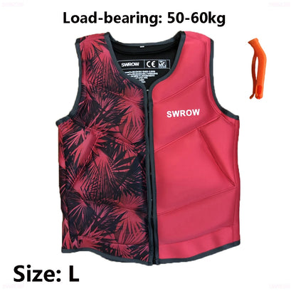 New adult children's buoyancy jacket portable neoprene life jacket water sports sailing fishing surfing swimming life jacket