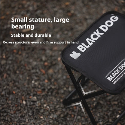 Naturehike BLACKDOG Camping Stool Aluminum Alloy Ultralight Foldable Seat Stool Portable Outdoor Backpacking Chair Fishing Stool