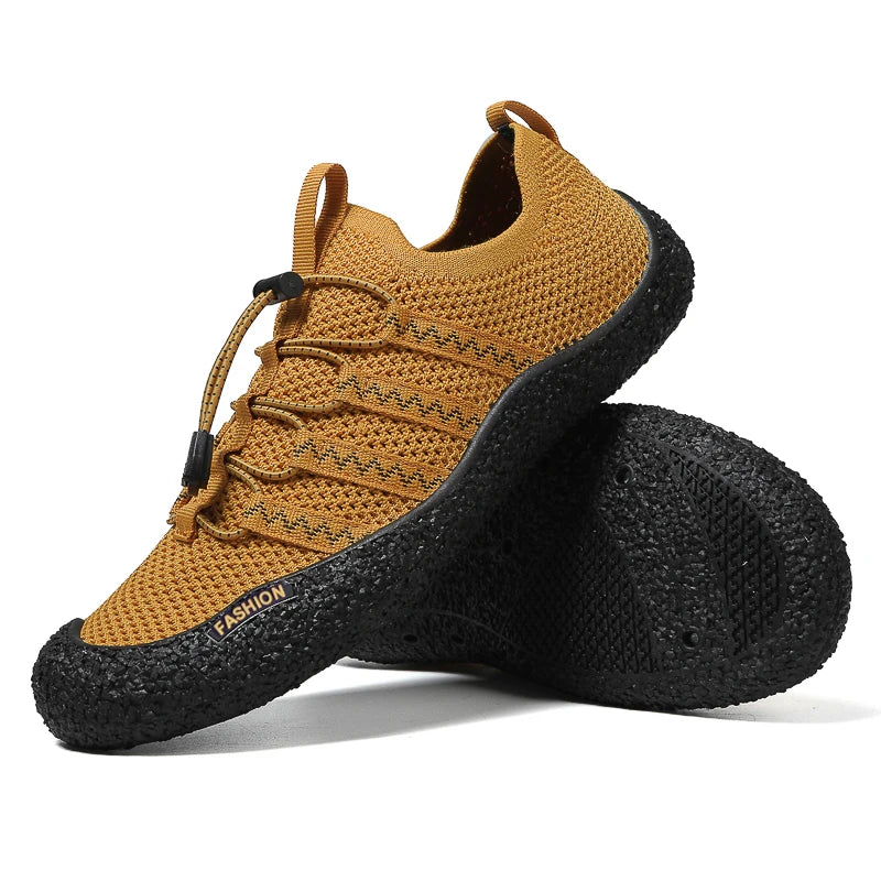 Quick Dry Aquatic Sneakers Men Women Barefoot Beach Wading Shoes Breathable Non-slip Water Sports Footwear for Surfing Diving