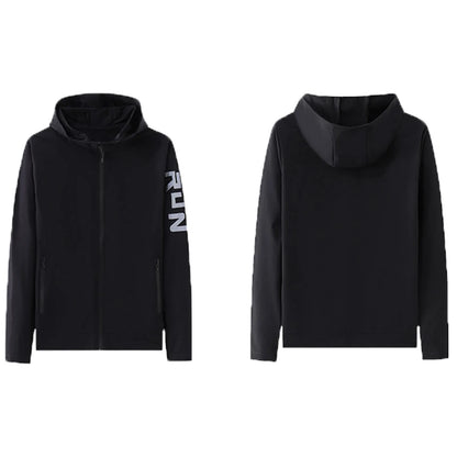 Men'S Running Clothes Lightweight Long Sleeve Loose Quick Drying Clothes Training Cycling Fitness Sports Running Jacket