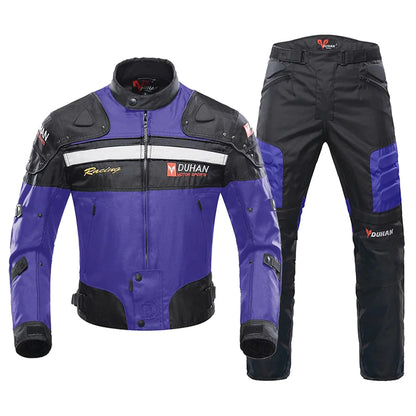 DUHAN Motorcycle Jackets Men Riding Motocross Enduro Racing Jacket Moto Jacket Windproof Coldproof Motorbike Clothing Protection