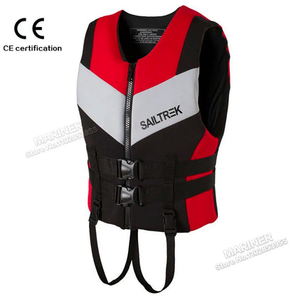 Impact Vest Wakesurf Comp Vest CE Approved Neoprene Life Jacket Wake Surfing But Great for All Other Watersports Activities