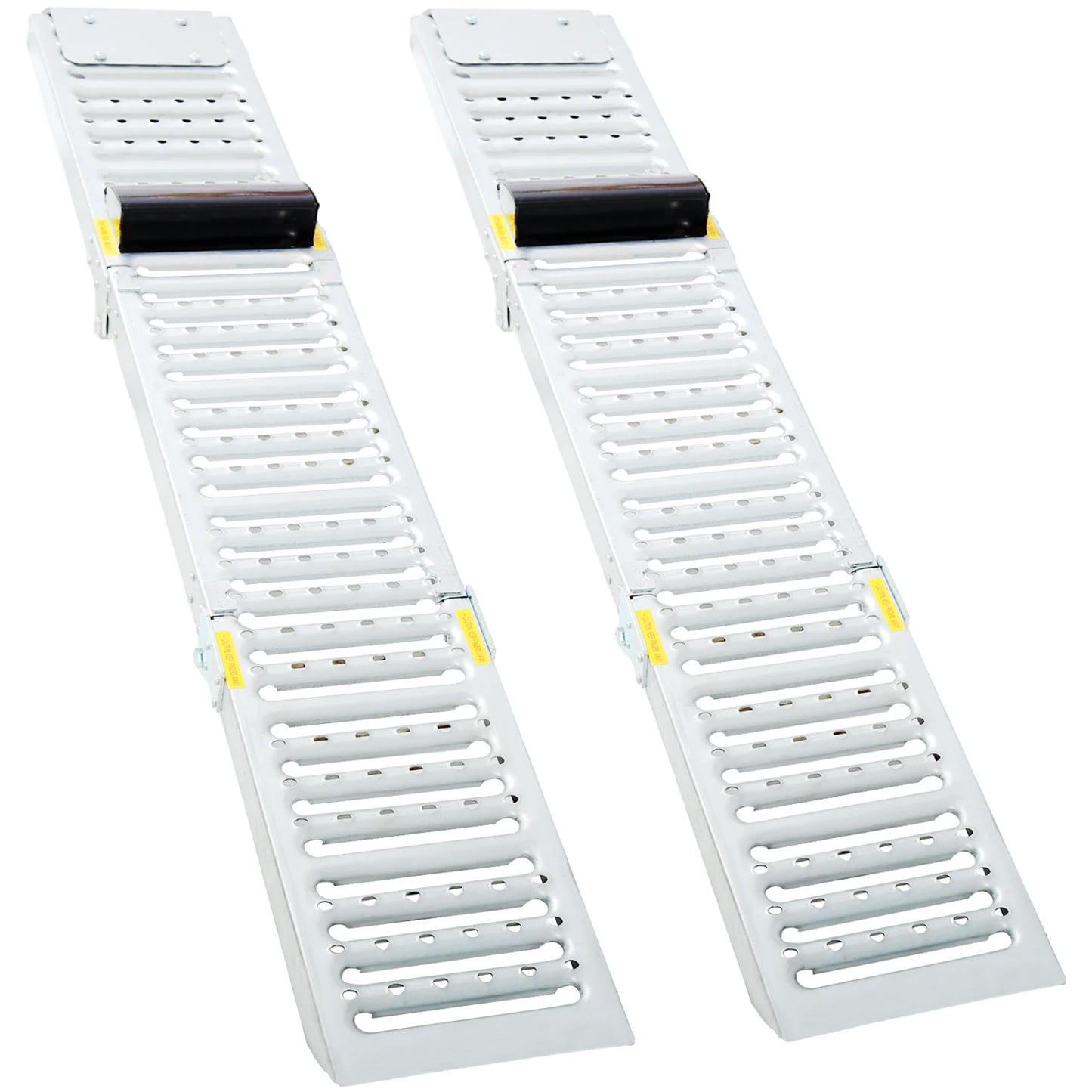 2 Sets Car Service Ramps Foldable Ferruginous Lifts Vehicles Access Ramp 1000 Lbs Capacity Loading Ramps for ATV UTV Motorcycles