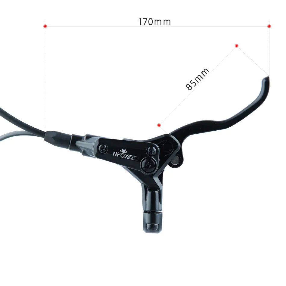 NFOX B023 Electric Bicycle Scooter Oil Disc Hydraulic Brake 160 Accessories 203 E bike 180 Power Off Right 140 GIFT Tool New
