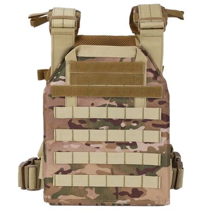 Tactical Molle Vest Breathable Combat Training Vest Outdoor Hunting Air Soft Vests Sports Equipment Weight Bearing Vests