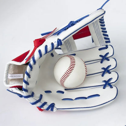 10.5/11.5/12.5 Inch Professional Baseball Sports Glove PU Faux Cowhide Youths Student Training Baseball Games Catchers Gloves