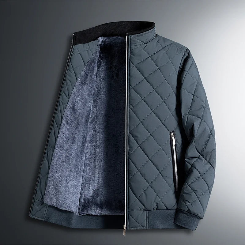 Autumn Winter Outdoor Mountaineering Camping Windproof Warm Jacket Outdoor High Quality Sports Leisure Plus Velvet Thick Jacket
