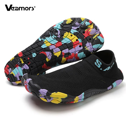Quick Dry Water Shoes for Men Women - Breathable Non-Slip Aqua Sneakers Outdoor Wading Footwear for Swimming Surf Sailing Beach