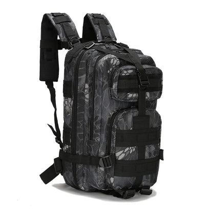 30L Trekking Tactical Bag Outdoor Sports Mountaineering Bag Oxford Waterproof Camouflage 3p Backpack for Camping Traveling