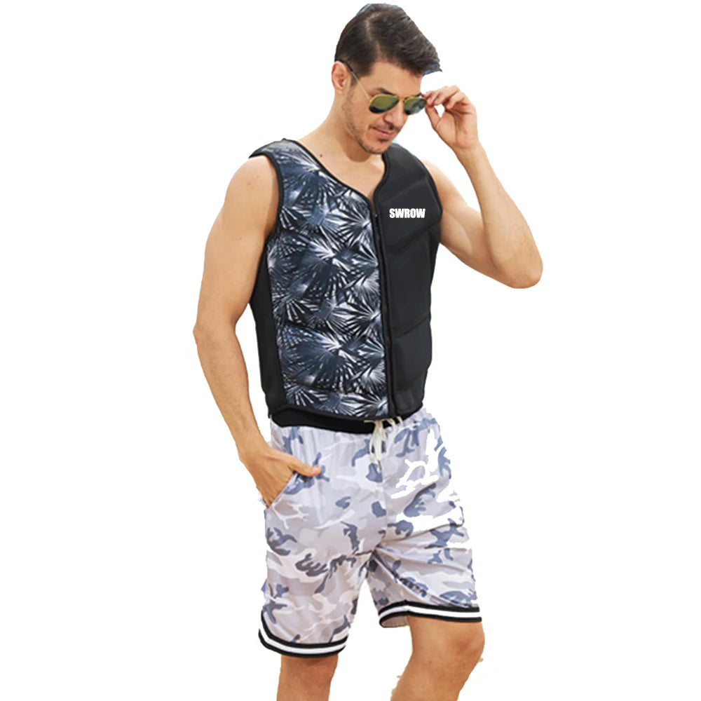 New adult children's buoyancy jacket portable neoprene life jacket water sports sailing fishing surfing swimming life jacket