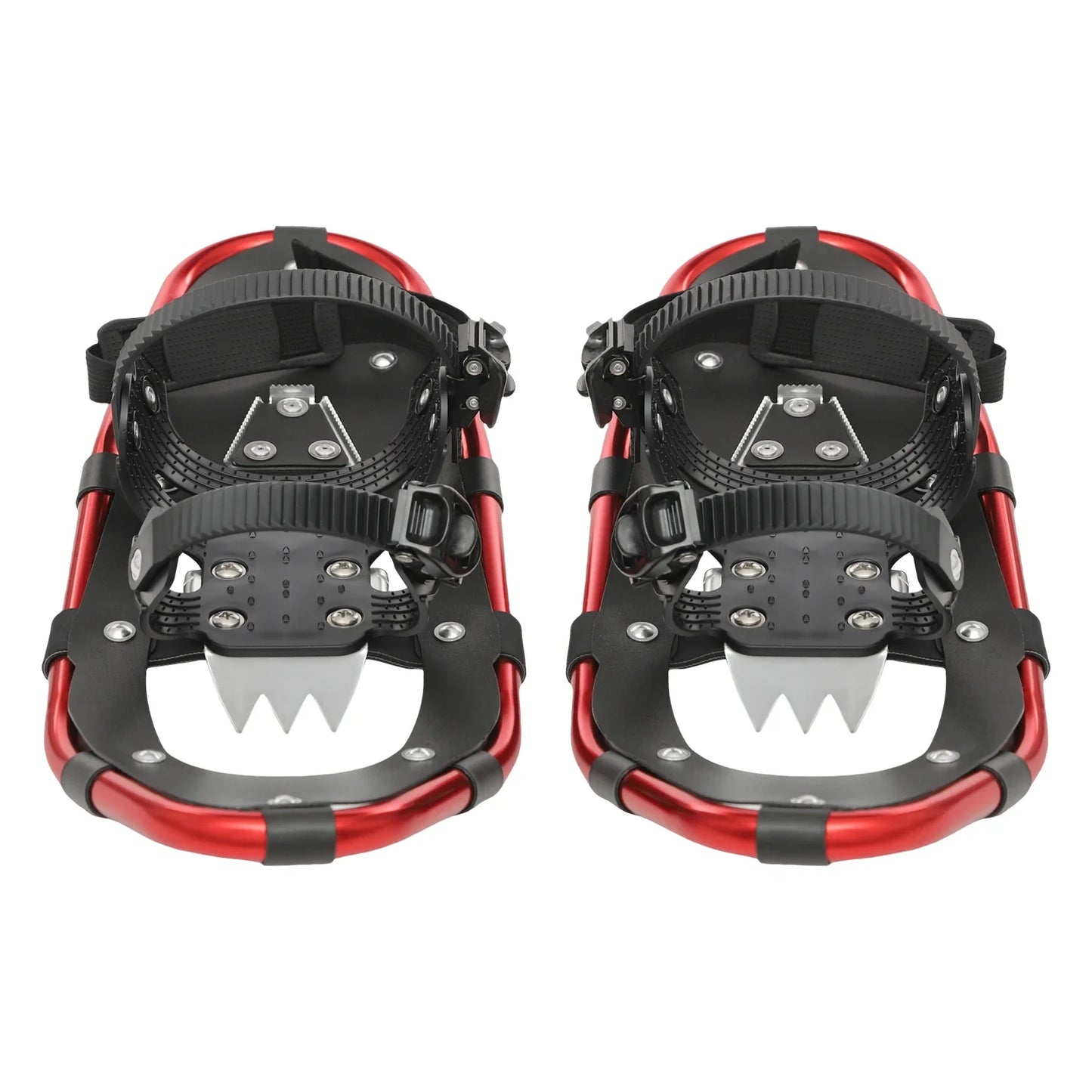 21 Inch Snowshoes, Snowshoes& Adjuatable Trekking Poles, Snowshoes for Men Women Youth