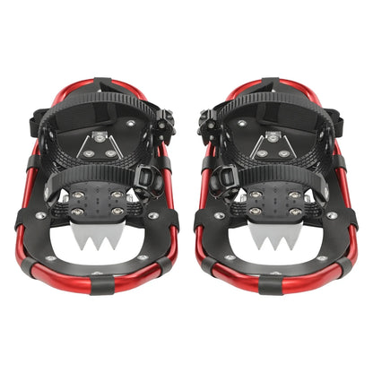 21 Inch Snowshoes, Snowshoes& Adjuatable Trekking Poles, Snowshoes for Men Women Youth