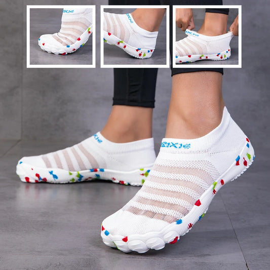 Quick drying water ski shoes, barefoot beach lightweight upstream swimming shoes, women's sports shoes