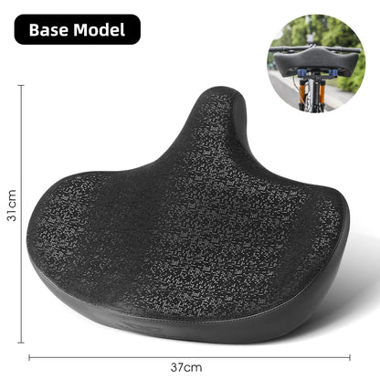 WEST BIKING Widen Bicycle Saddle Ergonomic Thick Comfortable Bike Saddle Shock Absorbtion MTB E-Bike Cushion Bicycle Accessories