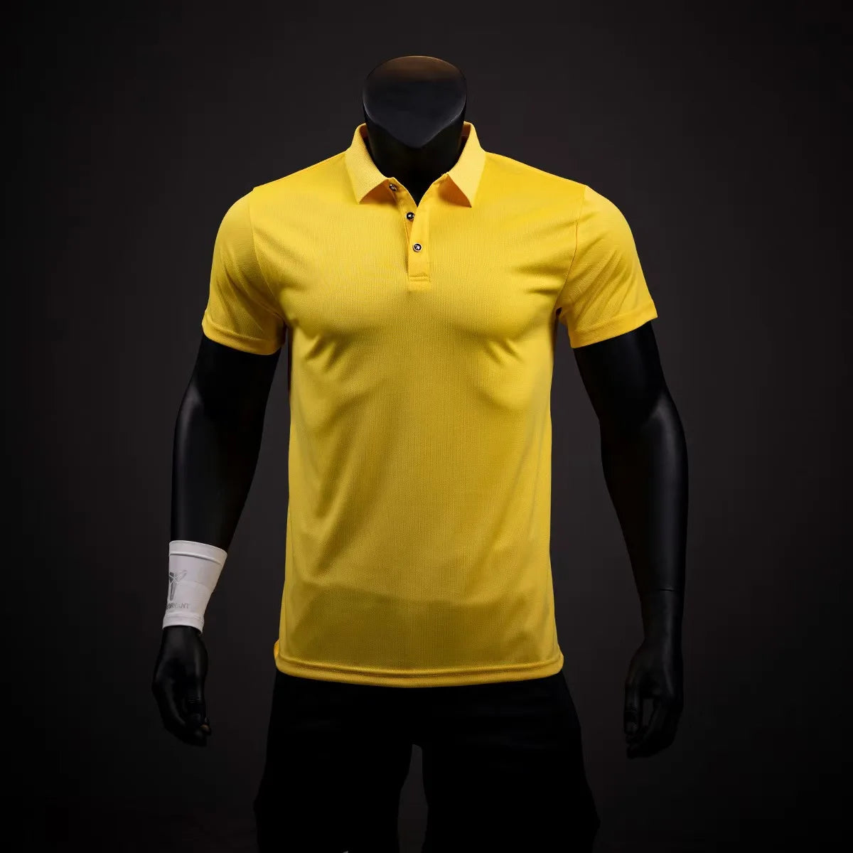 Classical Quick Drying Training Polo Shirt Gym Sports Exercise Shirts Unisex Short Sleeve Lapel Tee Shirts Sportswear Summer