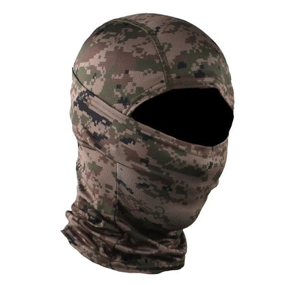 Tactical Fishing Balaclava Hood Full Face Mask Scarf Neck Gaiter Bandana Headwear Cover For Men Women Sports