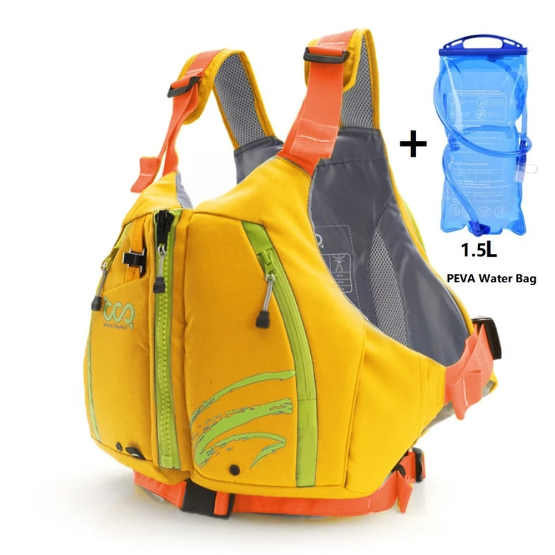PVC Foam Kayak Life Jacket for Adult, CE, ISO, 12402-5 Certified, Buoyancy Aids, Safety Fishing Vest, Quick Delivery, Life Vest