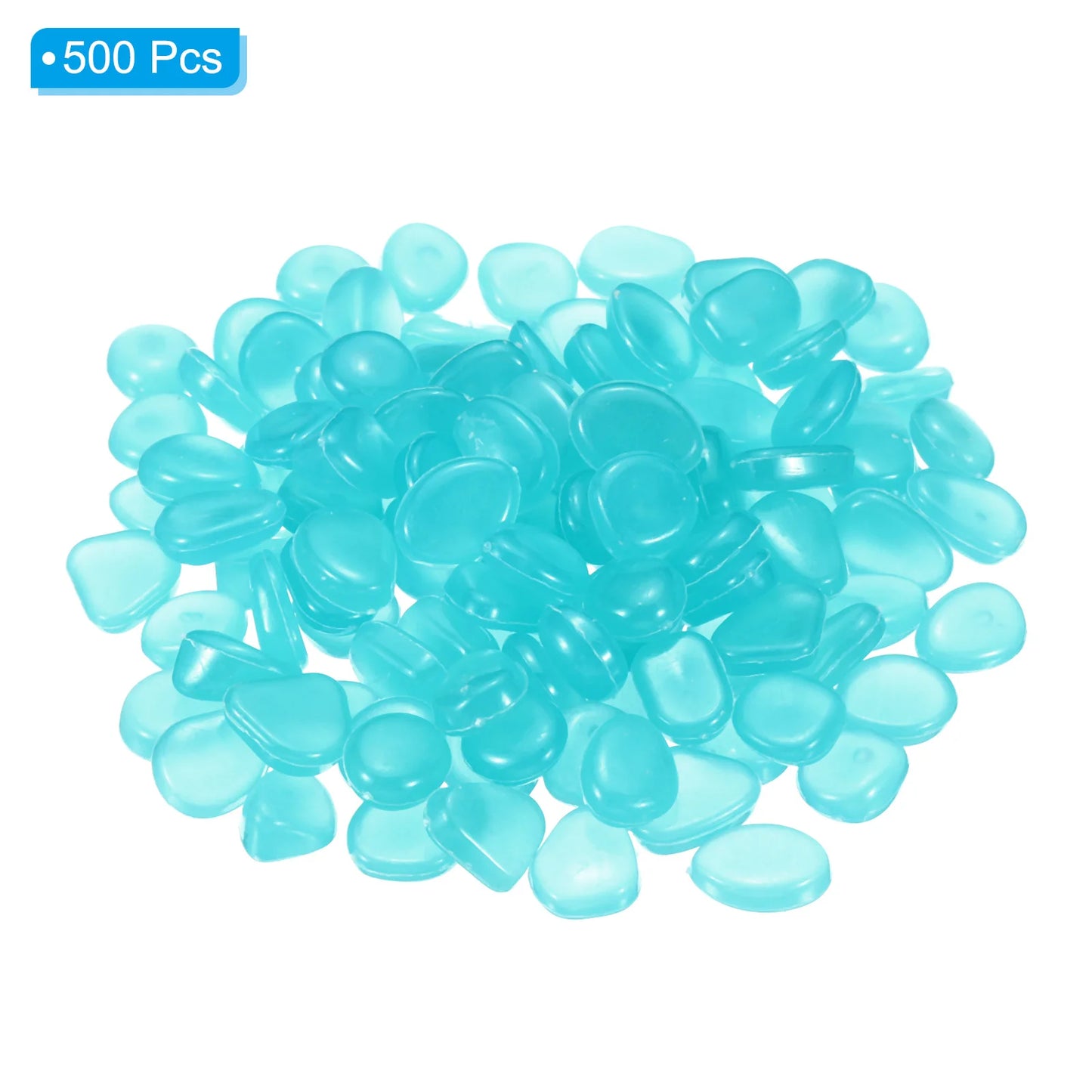 500pcs Glow Rocks 8-11mm