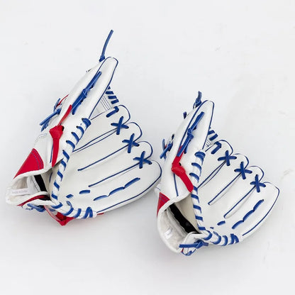 10.5/11.5/12.5 Inch Professional Baseball Sports Glove PU Faux Cowhide Youths Student Training Baseball Games Catchers Gloves